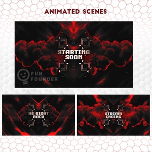 Starting Soon Animated Screen | Be Right Back Screen | Stream Ending Screen | Stream Starting Screen | Stream Starting
