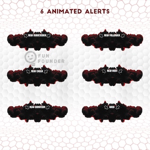 Animated Alerts | Twitch Alerts | Twitch Animated Alerts | Best Twitch Alerts