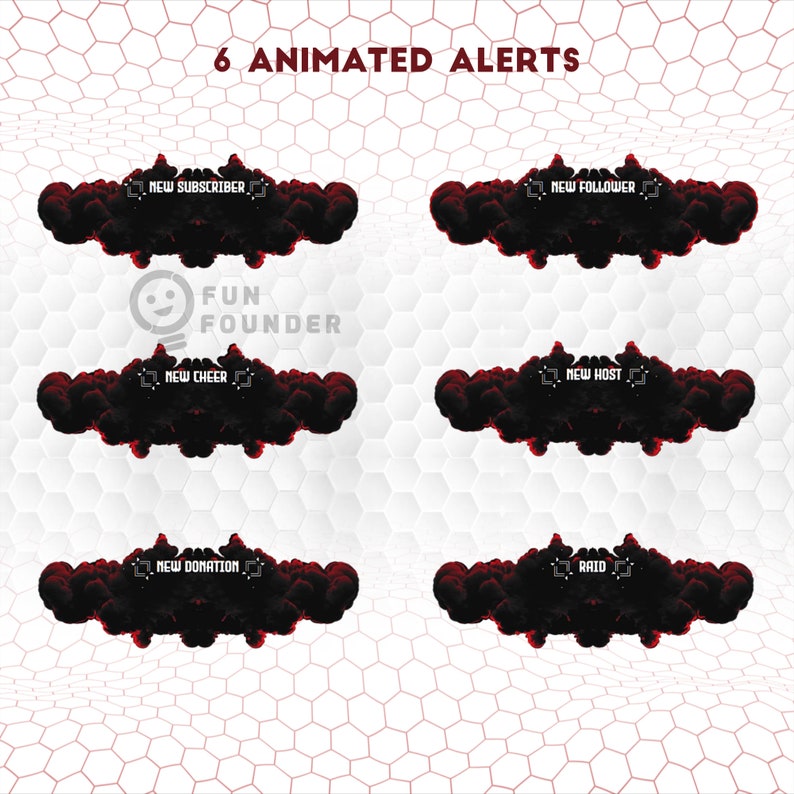 Animated Alerts | Twitch Alerts | Twitch Animated Alerts | Best Twitch Alerts