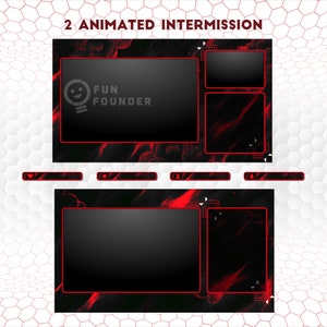 Animated Intermission Screen | Intermission Screen for Twitch | Intermission Scene | Live Stream Intermission Screen | Live Streaming | Twitch Intermission