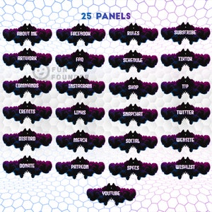 Twitch Panels | Twitch Panel Designs | Best Twitch Panels