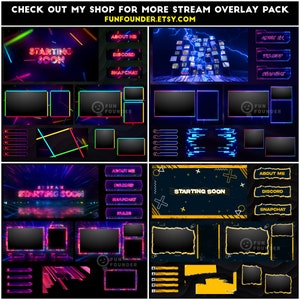 Looking for more stream overlays? FunFounder.etsy.com
