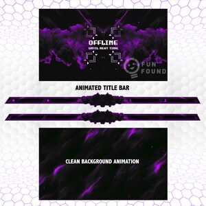 Additional Scenes Red | Animated Title Bar | Twitch Title Bar | Offline Screen Twitch | Offline Scene | Offline Screen | Animated Intermission