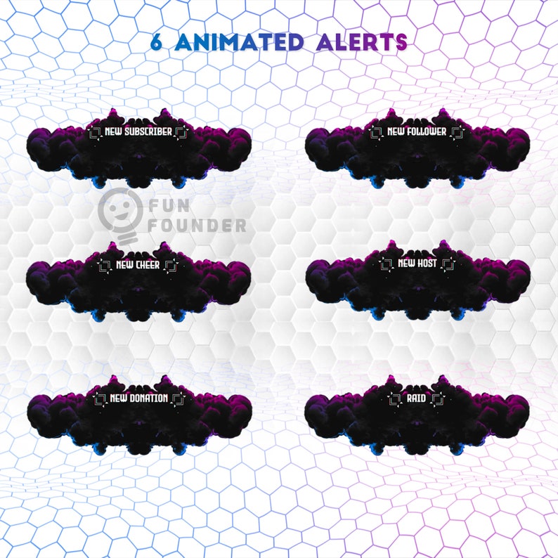 Animated Alerts | Twitch Alerts | Twitch Animated Alerts | Best Twitch Alerts