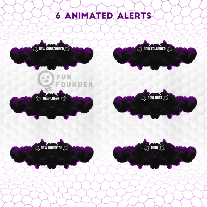 Animated Alerts | Twitch Alerts | Twitch Animated Alerts | Best Twitch Alerts