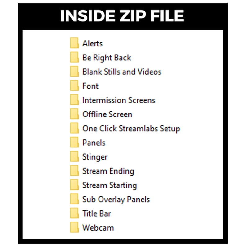 Inside Stream Overlay Pack File