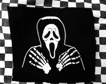 Ghostface X Misfits - Stoff Rückenaufnäher