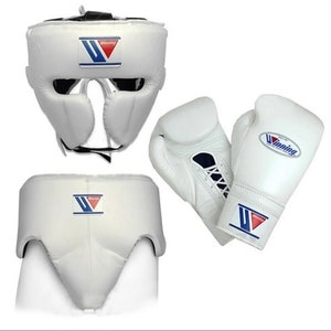 Winning sparring full Set Gloves , Head Guard, Groin Guard, Gift For Him, Gift For Men, Boxing Gift, Gift For Boxers, Boxing Club