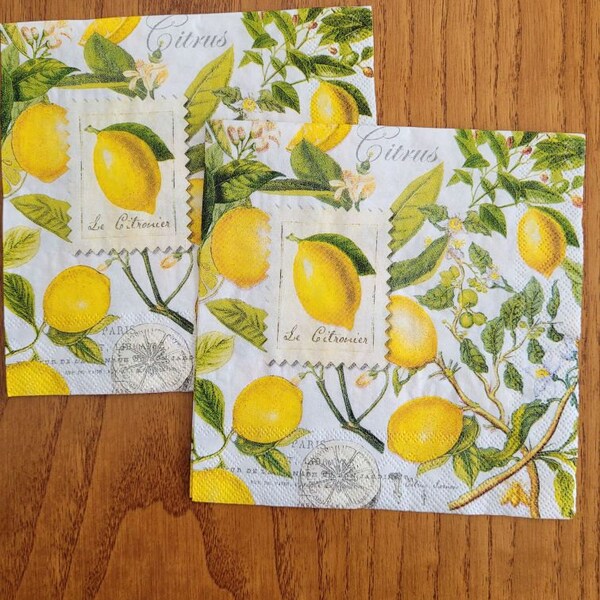 Decoupage Napkins Etsy