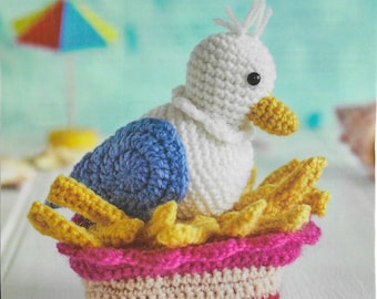 Seagull Toy Crochet Pattern