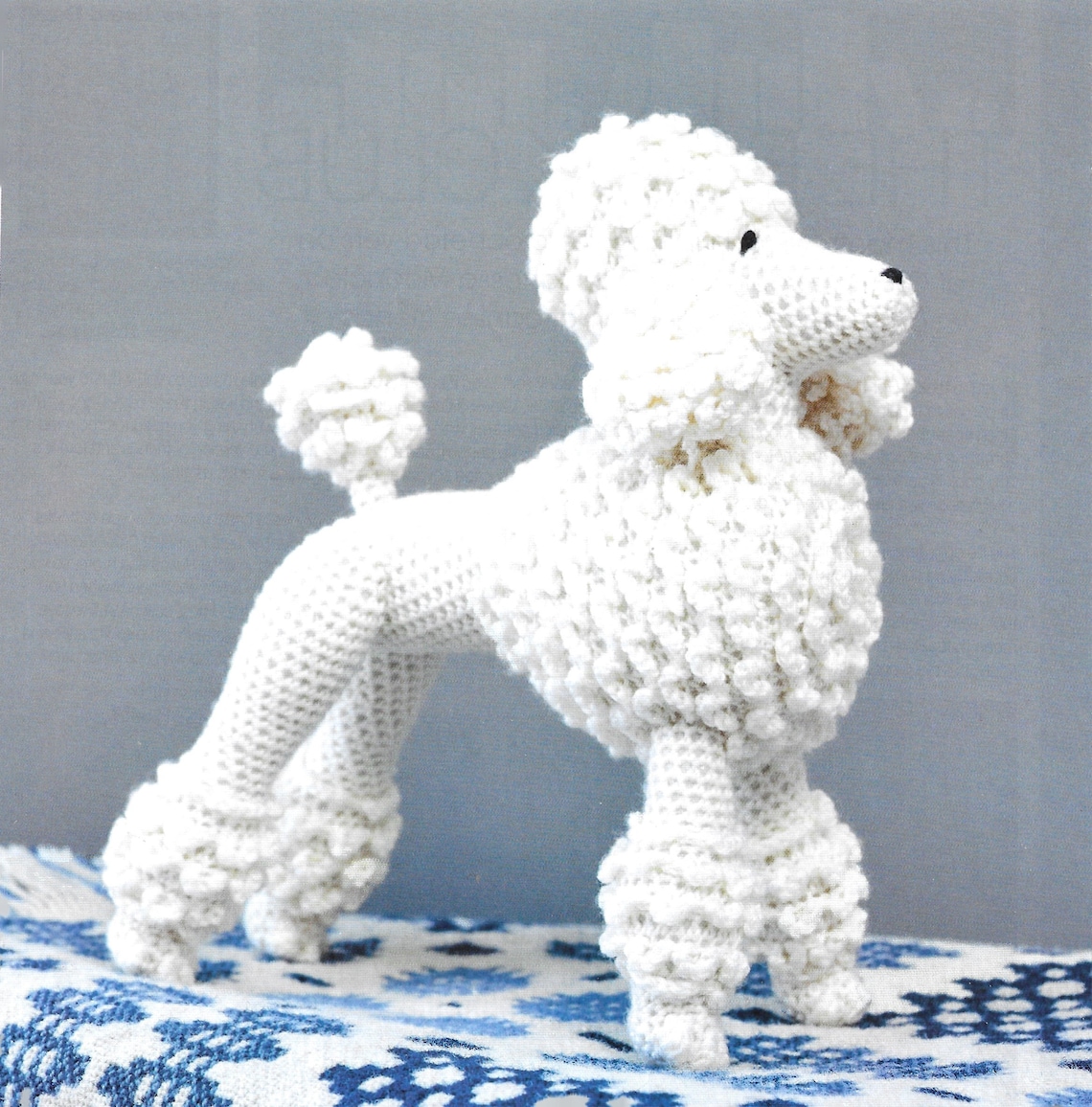Poodle Crochet Pattern Dog Pdf - Etsy