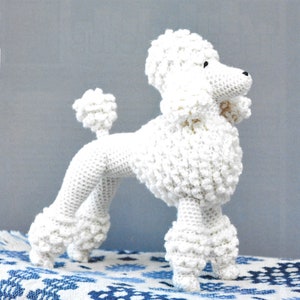 Poodle Crochet Pattern dog pdf