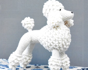 Poodle Crochet Pattern dog pdf