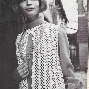 Crochet Pattern Bolero Vintage pdf
