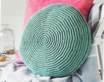 Round Cushion Beginner Friendly Crochet pattern