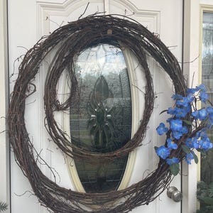 Fresh Muscadine Grapevine Garland | Rustic Wedding Christmas Decor