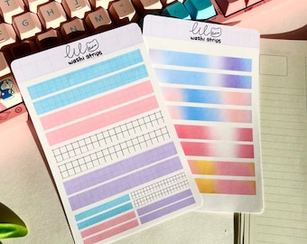 Washi Strips-stickervel