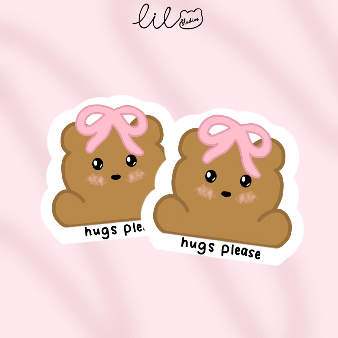Hugs Please Sticker - Etsy