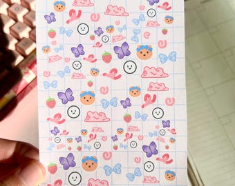 Stickervel doodles