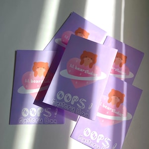 Mystery oopsie bag | mystery bag | gift | grab bag | oopsie bag | stickers | kawaii stickers | blind bag | sticker blind bag |