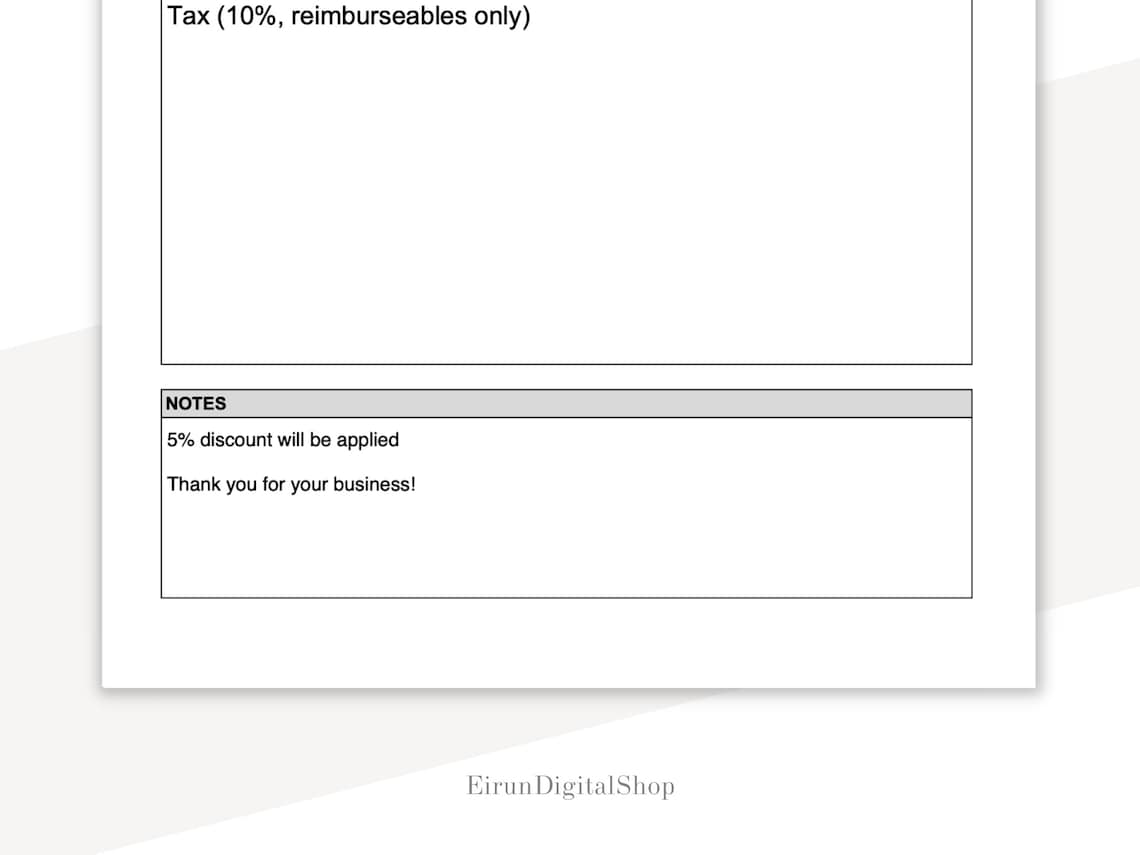 Work Order Template || Editable PDF/ Word/ Googledocs/ Googlesheets ...