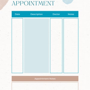 printable planner, digital prints, planner, my medication journal, medical planner, self care note, helthy life journal, medical tracker