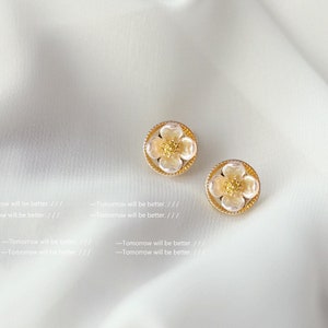 Colorful Flower Earrings