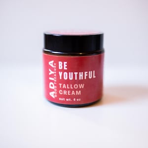 Tallow Be Youthful Cream sun spots wrinkles oil cleansing