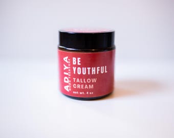Tallow Be Youthful Cream sun spots wrinkles oil cleansing