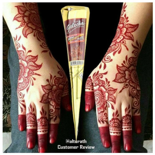 Pack of 3 - RANI KONE Henna Body Decoration Mehndi Paste (Extra Dark  Reddish) : Amazon.ae: Beauty