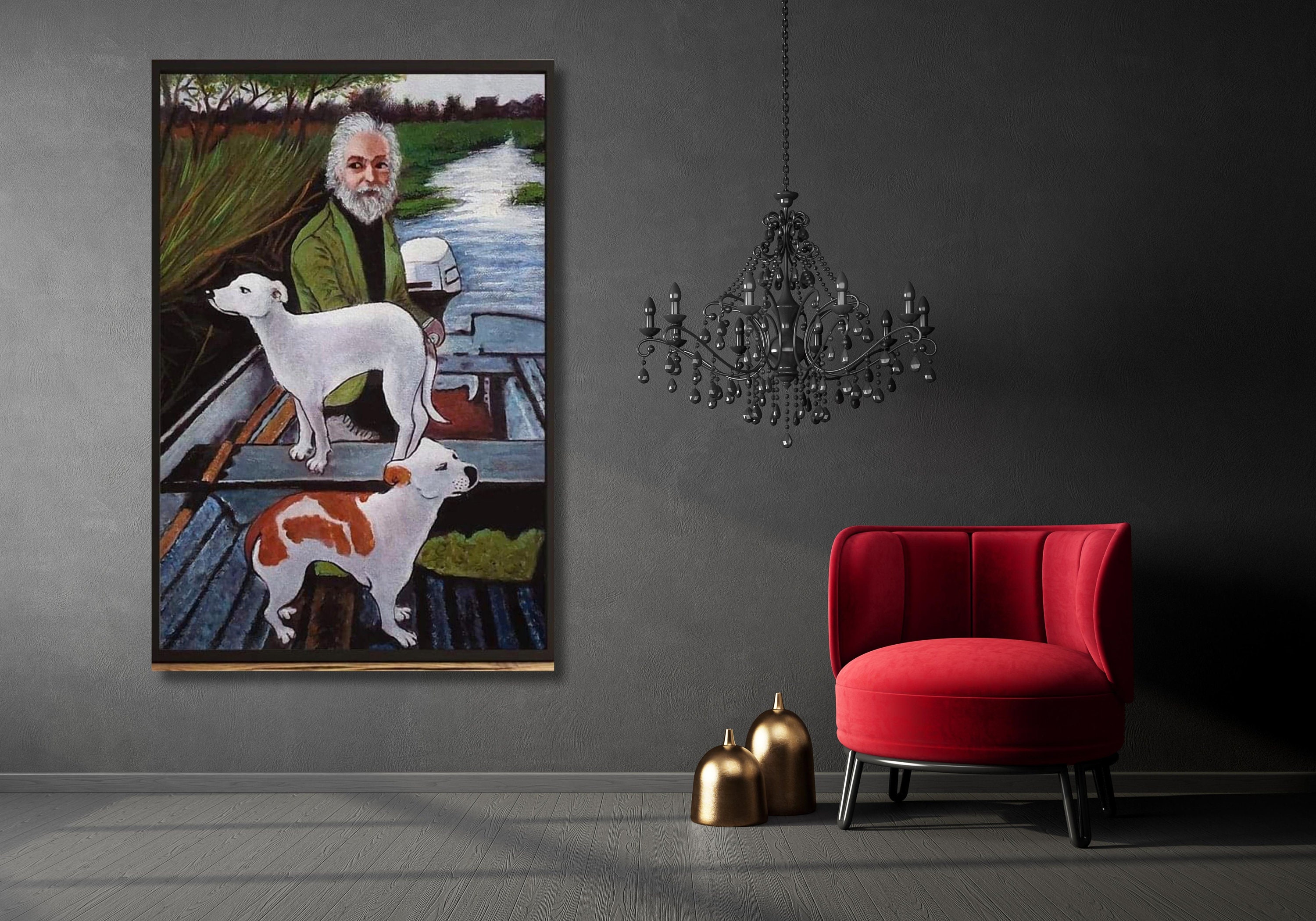 Goodfellas Dog Painting, Goodfellas Poster, Goodfellas Dogs Art Canvas