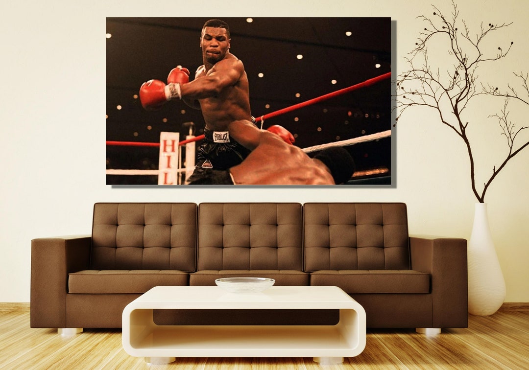 Mike Tyson Poster,mike Tyson Canvas Wall Art,boxing Canvas Wall Art