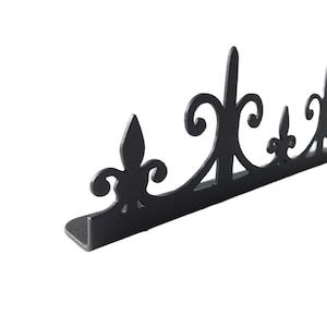 Metal Anti-Climb Security Fence Spikes: Burglar Deterrent Topper for Home & Property Protection