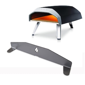 Ooni Koda 12 Flame Tamer: Perfect Pizza Maker, Heat Regulator for Outdoor Oven Accessory