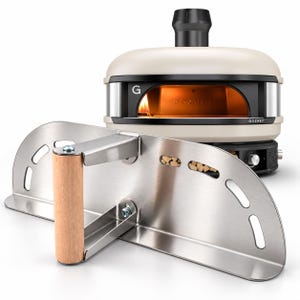 Gozney Dome rostfritt stål baffeldörr, pizzaugn värmehållande dörr