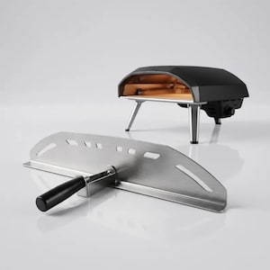 Porte du four à pizza Ooni Koda 16 – Meilleur contrôle de la chaleur et cuisson plus rapide | Porte chicane en acier inoxydable