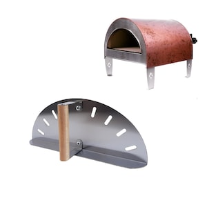 Pizza Oven Door for Ardore - Emozione Outdoor Cooking Accessory - Flame Guard & Heat Shield