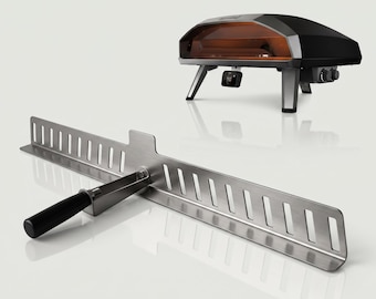 Riscaldamento più rapido e migliore ritenzione del calore: sportello con deflettore per un flusso d'aria sicuro / sportello in acciaio inox per forno per pizza Ooni Koda 2 Max