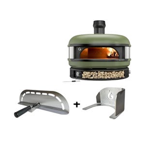 Gozney Dome Upgrade: Stainless Steel Door & Flame Guard Set - Pizza Oven Heat Booster Accessory Kit