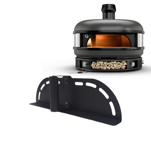 Porta deflettore per forno per pizza Gozney Dome. Black Painted