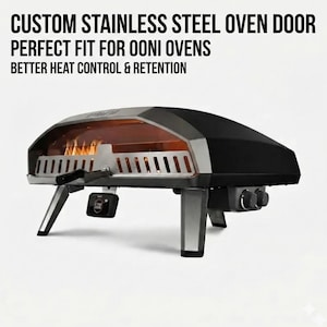 Porta Ooni Koda 2 Max – Acessório personalizado para forno em aço inoxidável