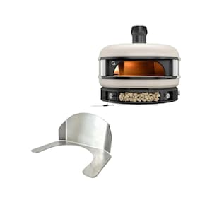 Gozney Dome Flame Guard – Stainless Steel Baffle Door – Pizza Oven Heat Tamer for Gozney Roccbox & Arc XL