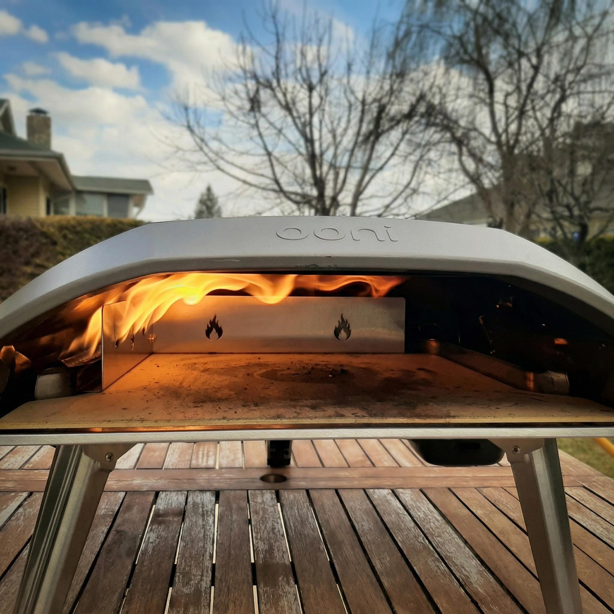 Ooni Koda 16 Pizza Oven Flame Protector - Enhance Outdoor Cooking