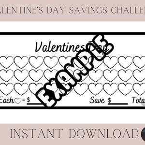 Valentines Day Savings Challenge