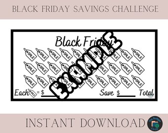 Black Friday Savings Challenge