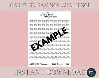 Car Fund Savings Challenge-US Letter