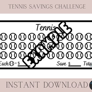 Tennis Savings Challenge