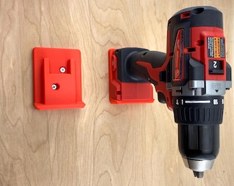 Heavy Duty Tool Holder for Milwaukee M18 – Wall/Shelf/Cabinet Mount