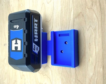 Soporte modular de batería resistente para Hart 40 V: organizador para pared, estante o armario