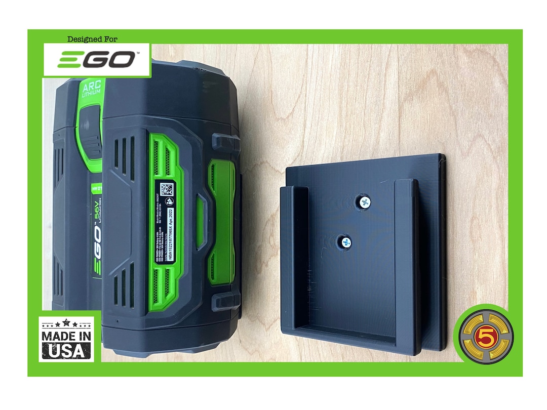 EGO Battery Holder Wall Mount Battery Mount EGO 56V Battery Holder